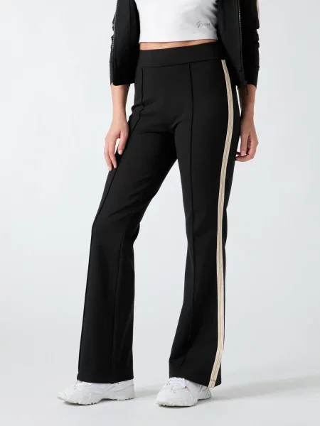 GUESS ACTIVE Pantaloni de trening Fausta | Straight fit negru