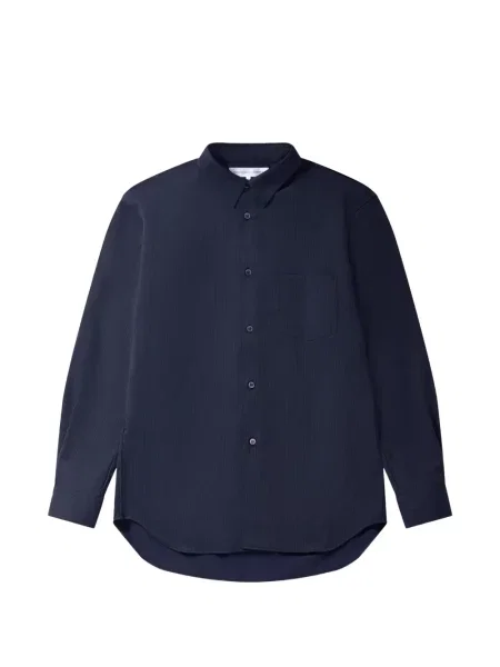 Ριγέ μακρύς πουκάμισο Comme Des Garçons Shirt μπλε
