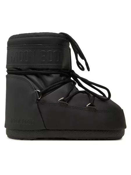Μπότες χιονιού Moon Boot MB ICON LOW RUBBER μαύρο