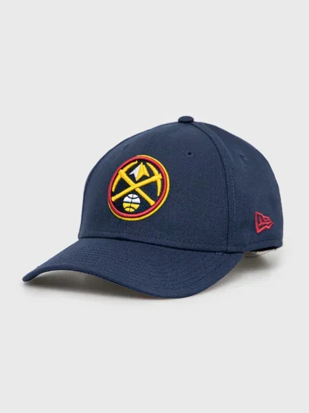 Шапка с козирка New Era с апликация тъмносиньо