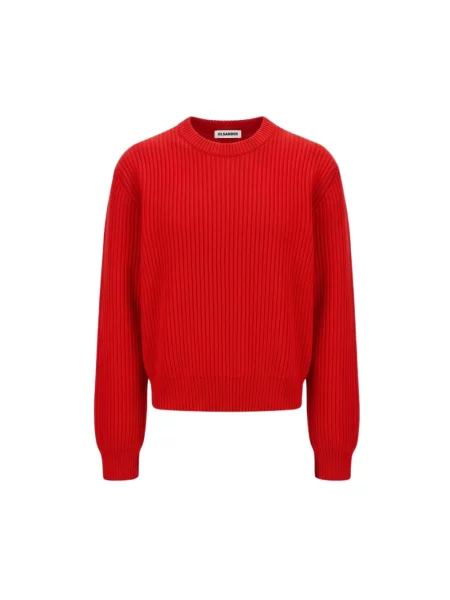 Sweter Jil Sander czerwony