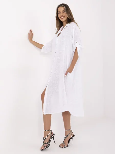 Rochie Och Bella de costum alb