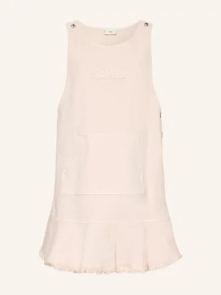 Fendi Sukienka Jeansowa rosa różowa