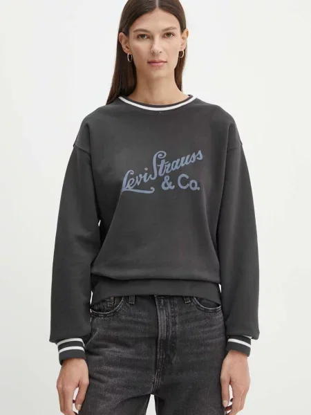 Суитчър Levi's® с принт сиво