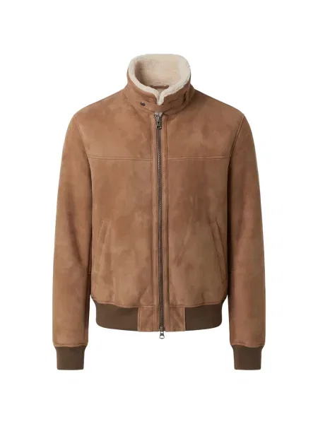 Gulerat geanta de piele Stewart maro