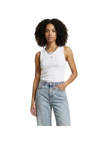 Top Calvin Klein Jeans alb