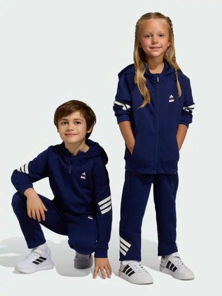 Детские брюки Adidas синие