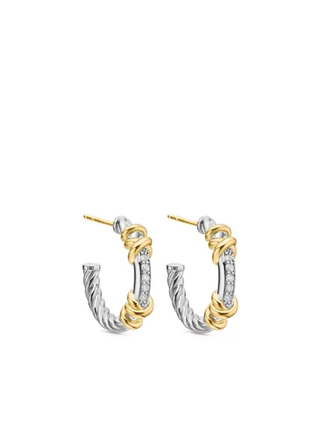 Cercei David Yurman galben