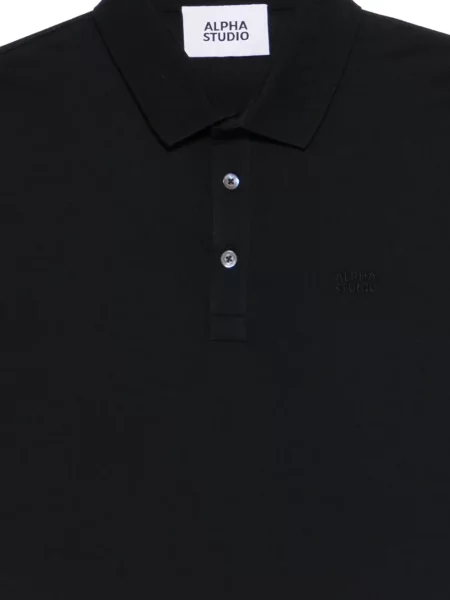 Tricou polo Alpha Studio negru