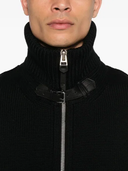 Geacă Tom Ford de lână negru