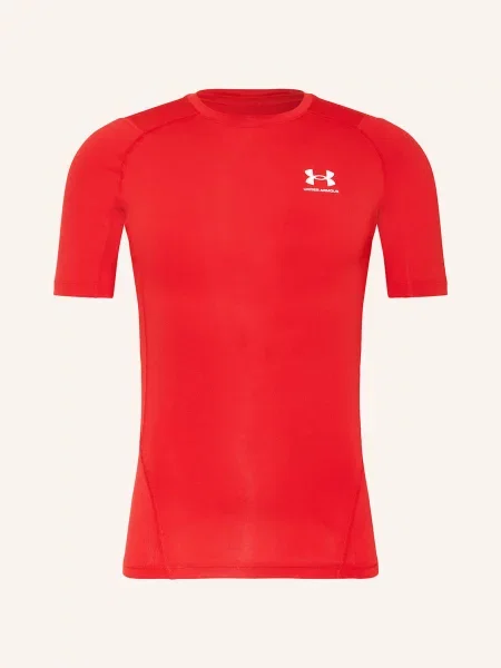 T-shirt Under Armour Hg Armour Comp Ss Red XXL czerwona