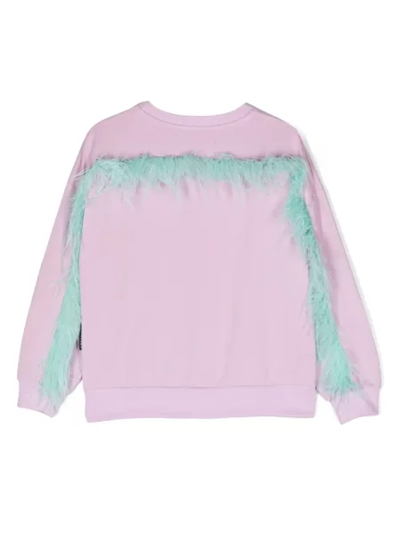 Bluza dziecięca Andorine fioletowa