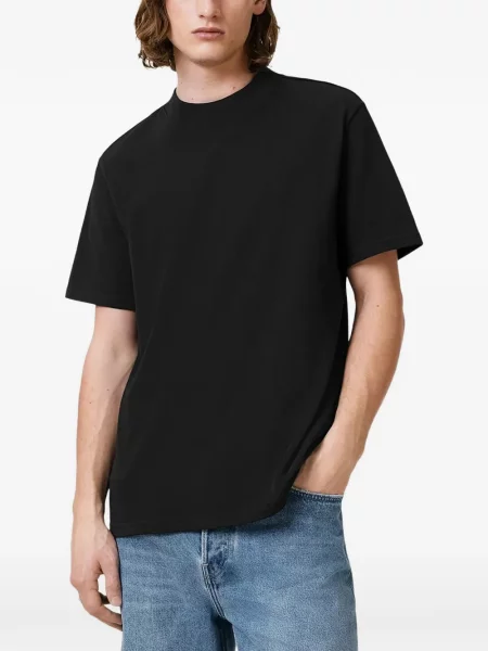 Tricou Allsaints cu decolteu rotund negru
