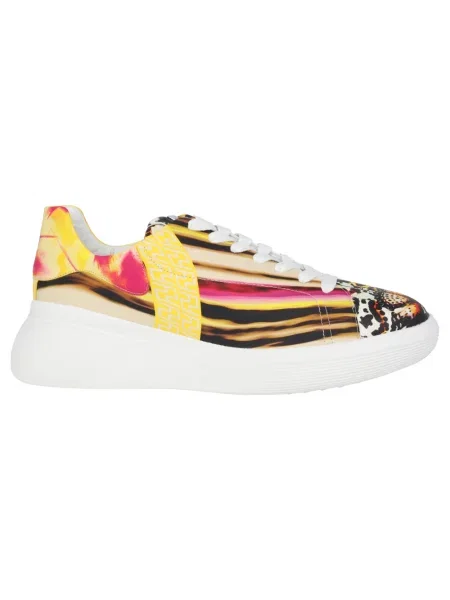 Sneakersy Högl sznurowane skórzane