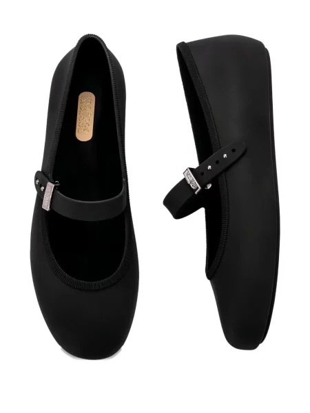 Balerini Melissa cu cataramă negru