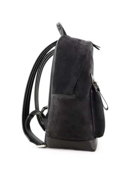 Rucsac Tom Ford din piele de căprioară gri