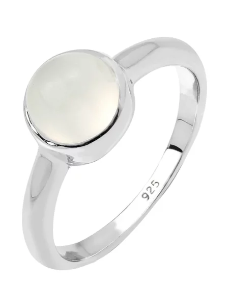 ELLI Prstan srebrna bela