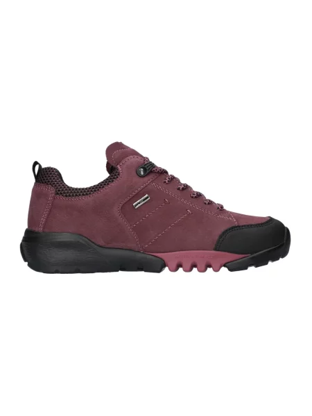 Sneakersy Waldläufer skórzane trekkingowe czerwone