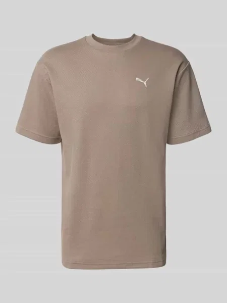 T-shirt o kroju relaxed fit z czystej bawełny model ESS ELEVATED' Puma Performance