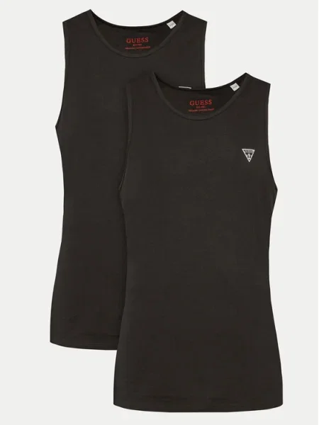 Тениска Guess CALEB 2 броя черно