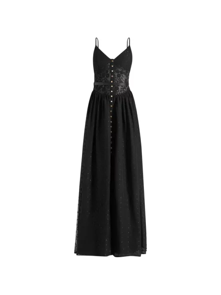 Rochie Manière De Voir din dantelă negru