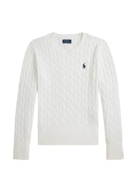 Sweter dziecięcy Polo Ralph Lauren biały