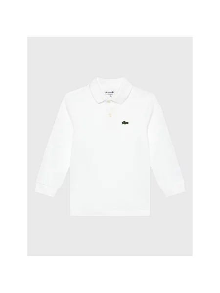 Поло Lacoste белое