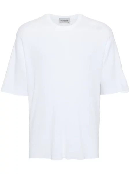 Tricou John Smedley alb