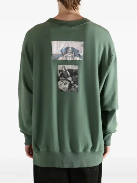 Hanorac Undercover cu imagine verde