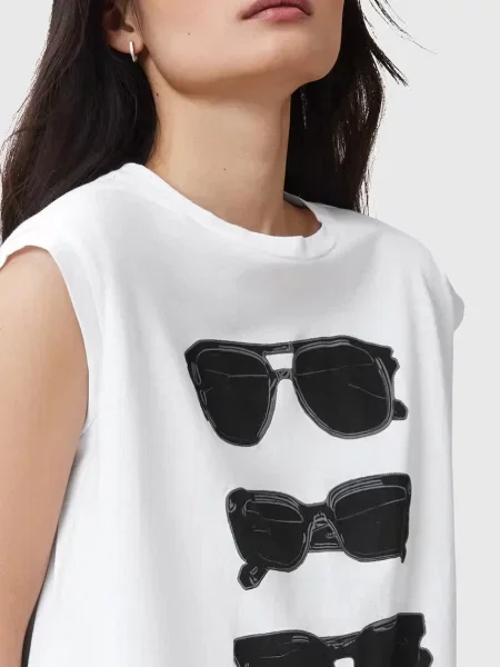 Top Allsaints bílý