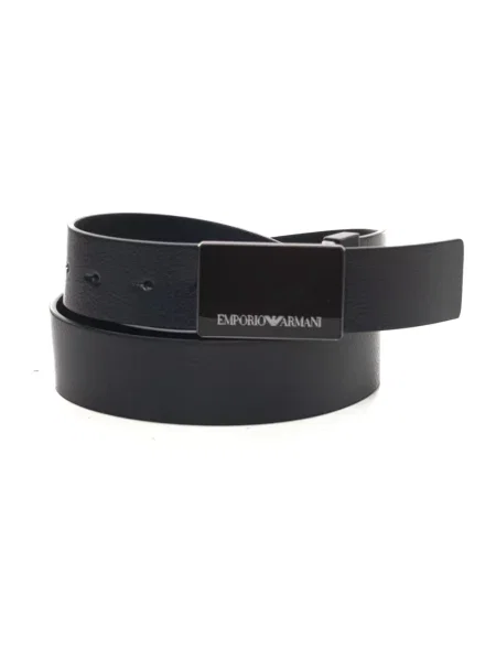 Pasek Emporio Armani niebieski