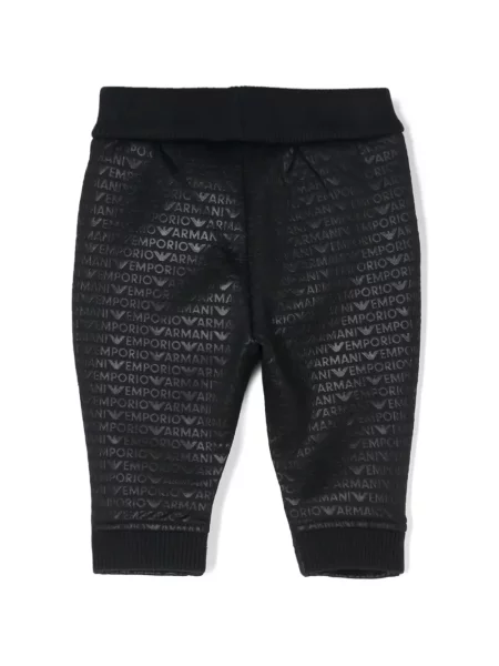 Spodnie dziecięce Emporio Armani niebieskie