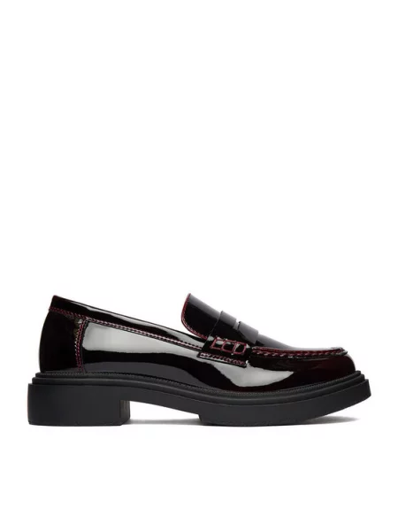 Loaferice JENNY Tamnocrvena