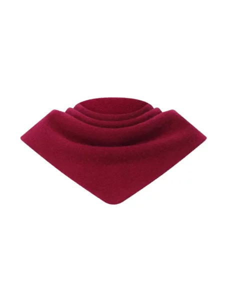 Szal Le Bonnet wełniana czerwona