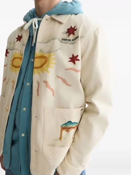 Cămașă Scotch & Soda cu imagine