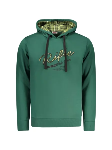 Hanorac cu glugă Rifle cu autograf cu cordon verde