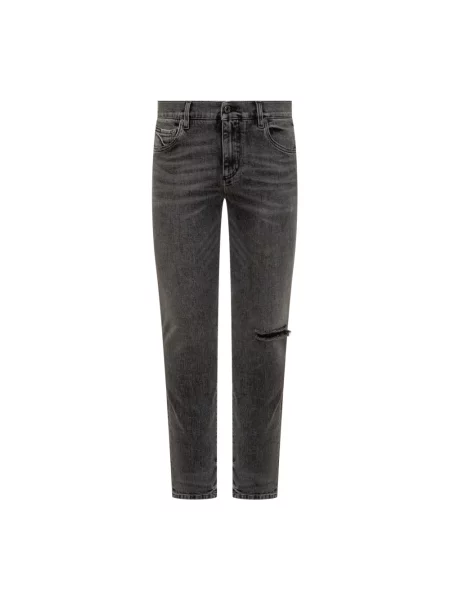 Skinny jeansy skinny Dolce And Gabbana szare