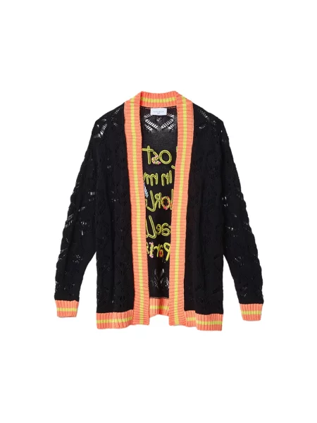 Sweter Gaëlle Paris elegancki czarny