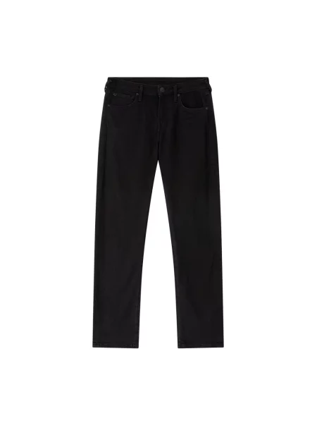 Jeansy straight leg True Religion czarne