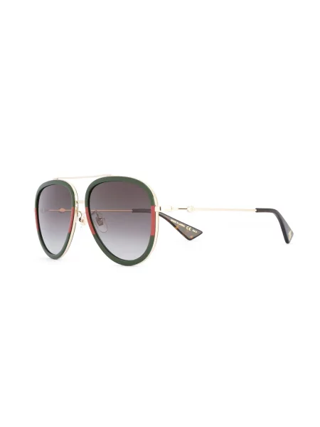Saulės akiniai Gucci Eyewear žalia