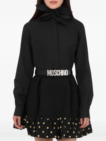Cămașă Moschino cu funde negru