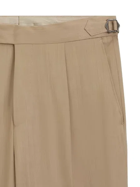 Pantaloni Boss de lână conici