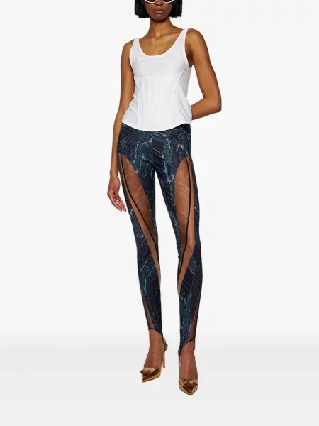 Leggings Mugler gri