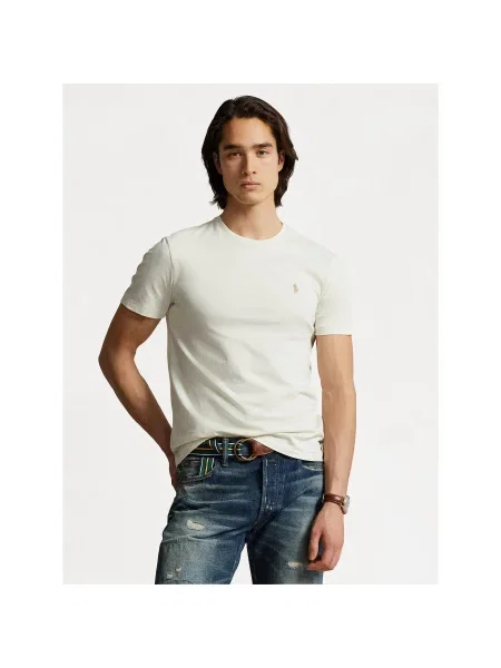Polo Ralph Lauren Póló krém / sötét bézs