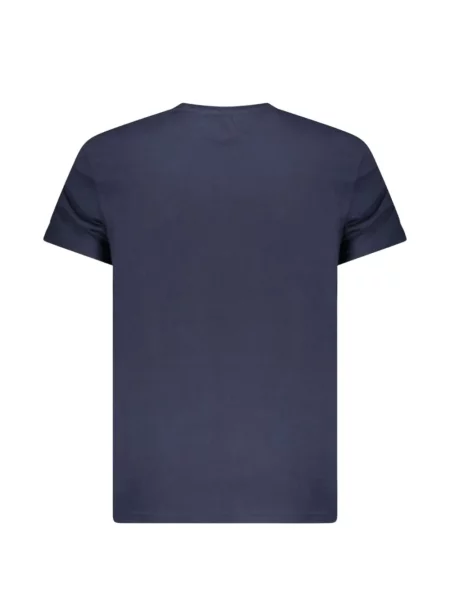 Μπλούζα Tommy Hilfiger με αυτόγραφο μπλε