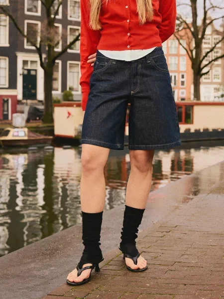 Bershka Jeans bleumarin