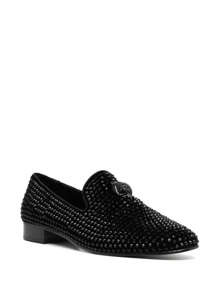 Loaferiai Kurt Geiger London su kristalais juoda