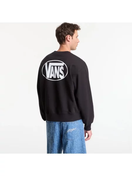 Bluza Vans Oval Logo Crew Black M czarna