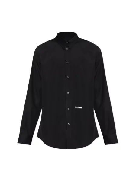 Koszula Dsquared2 z logo czarna