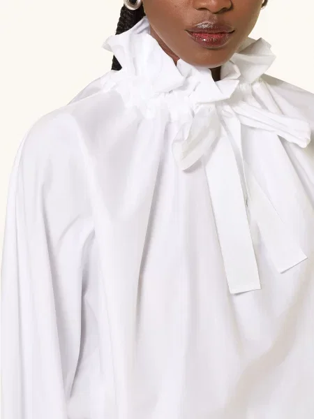 Sem Per Lei Bluzka Z Odkrytymi Ramionami weiss biała